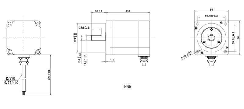 Support De Montage Pour Moteur Pas-à-pas NEMA 34 - Dimensions 188x101 Mm, Acier, Fixation Facile